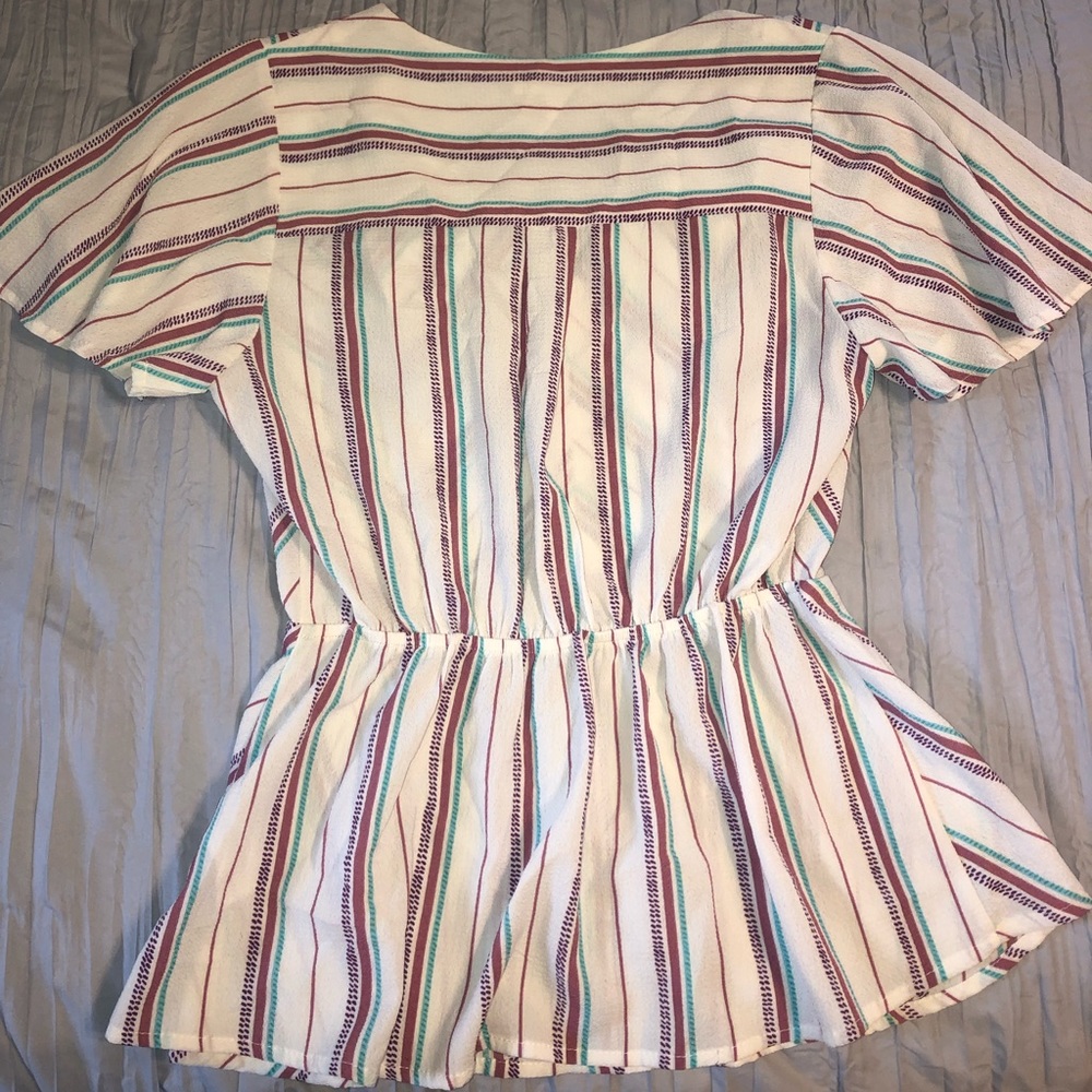 Striped Blouse - Picture 3 of 4